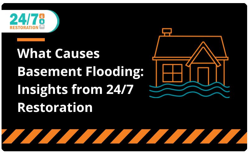 What Causes Basement Flooding: Insights from 24/7 Restoration